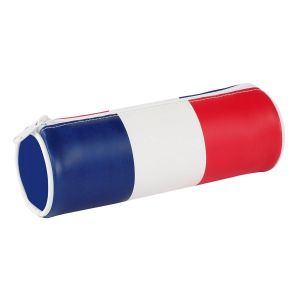 Viquel Trousse scolaire France avec drapeau Français - Matière soft - Fermeture zippée