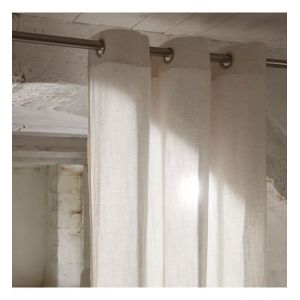 Voilage à oeillets 200x295 cm Madura Ivoire chiné - neapoli - Ivoire chiné