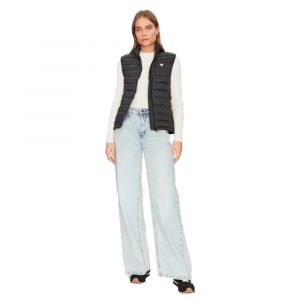 Guess Doudoune sans manche Triangle Femme Noir