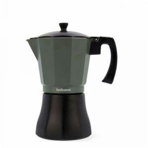 Bidasoa Vera Cafetière Italienne Aluminium Adaptée Induction 12 Tasses