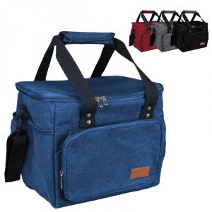 Linxor Sac de pique-nique, glacière isotherme - 16 l - Bleu