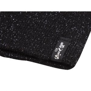 Levi's Lurex Otis Beanie Bonnet, Noir (Regular Black 59), L/XL Femme
