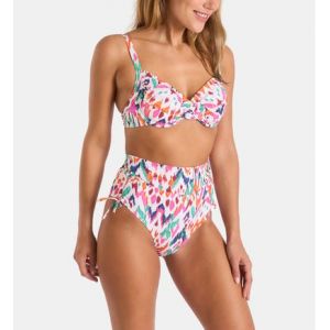 Livia Culotte de maillot de bain Makassar Beige - Couleur Beige - Taille M