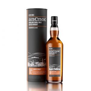 AN CNOC - Peated Sherry - Single Malt Whisky - Origine : Ecosse/Highlands - Profil doux et complexe - Tourbe délicate - Alcool 40% - 70cl