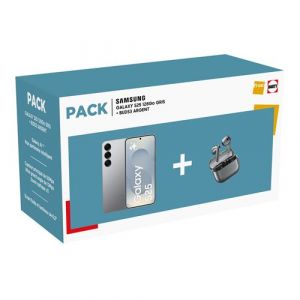 Samsung Pack Galaxy S25 12/128GB Gris + Buds 3 Argent
