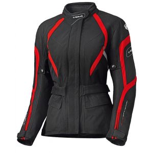 Image de Held Veste textile femme SHANE noir/rouge - XS