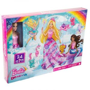 Mattel Poup&eacute;e Dreamtopia - Calendrier de l&rsquo;Avent Dreamtopia