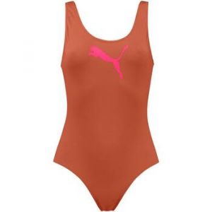 Puma Maillot de bain 1 pièce swim women swimsuit 1p Orange Taille : XS
