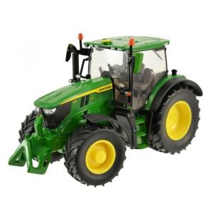 John Deere Tracteur agricole miniature - 6R 185 - Vert - Enfant - Mixte