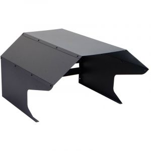 Mendler Garage pour tondeuse HWC-L43 - toit Abri pour tondeuse - métal 40x59x69cm - anthracite