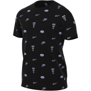 Nike T-shirt Imprim&eacute; Sportswear Homme - Black, Black - Taille L
