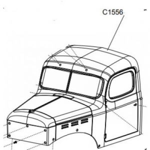 RocHobby carrosserie de voiture non peinte 1:10 Atlas