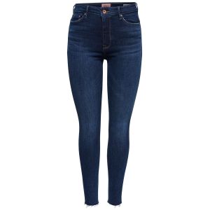 Only Onlpaola Hw Jean Skinny Women Blue