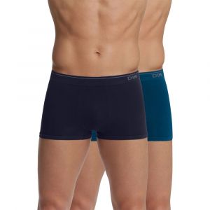 DIM Boxer Homme Seamless Coton x2