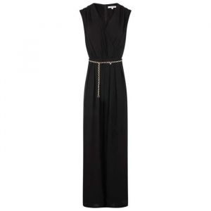 Morgan Combinaison longue fluide noir femme - Taille 38