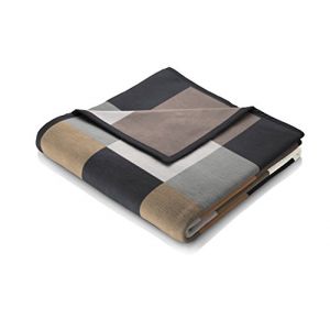 Bocasa Biederlack Couverture/couvre-lit 150 x 200 cm-``Habitat Orion Couverture/couvre-lit en coton Multicolore