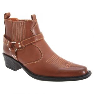 US Br Eastwood Bottines style cowboy Homme (44 FR) (Marron) UTDF103