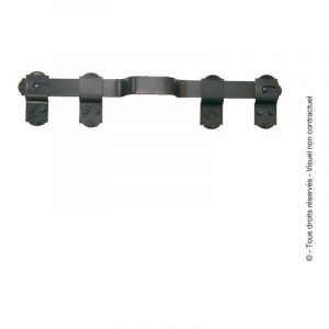 Image de Afbat Barre de sécurité en aluminium epoxy pour volets, L.45 cm