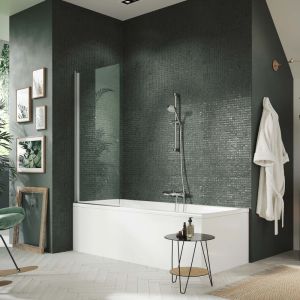 H&Uuml;PPE Design pure Pare-baignoire, mobile, 8P1901087321, 8P1901