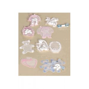 90 Tulles Dragees & Bolduc Jaune - Mixte