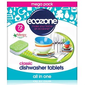 Ecozone Tablettes Lave-vaisselle All in One (72 tablettes)