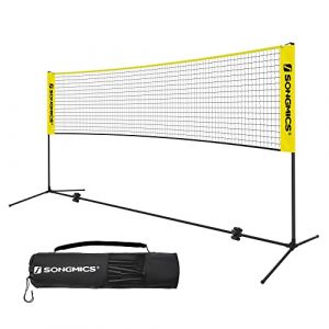 Songmics Filet de Badminton 3m, Réglable, avec Filet SYQ300Y