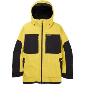 Burton Snowboard Veste à capuche Frostner jaune moutarde noir. - L