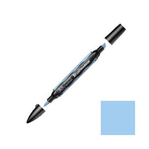 Winsor & Newton BrushMarker 04298 Marqueur à alcool à double-pointe B318 Bleu Nuage