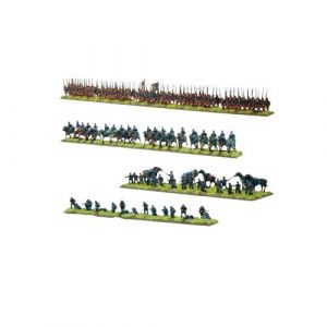 Jeu de figurine BP Epic Battles : Brigade de cavalerie et de zouaves de l'Union de la guerre civile américaine - Warlord Games Extension de jeux de f