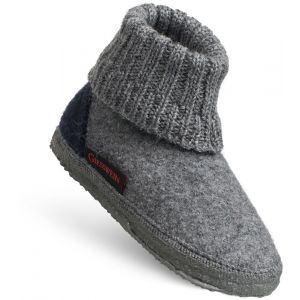 Giesswein Kramsach, Chaussons Montants Mixte Enfant, Gris (Schiefer 016), 32 EU
