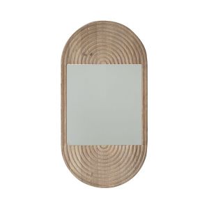 Now's Home Miroir en pin recyclé h91cm