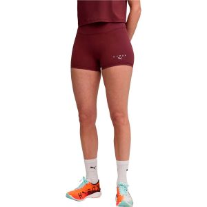 Puma Short x HYROX SHAPELUXE 3 rouge fonc&eacute; femme - L