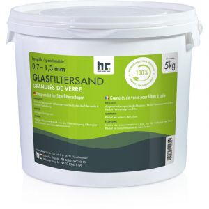Höfer Chemie Gmbh - 5 Kg de Verre filtrant spécial de granulométrie 0,7 - 1,3 mm