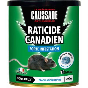 Caussade Blocs rats et souris - forte infestation - 300g