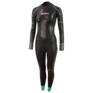 Zone3 Advance Wetsuit Women, black/turquoise/gun metal S Medium Combinaisons néoprènes