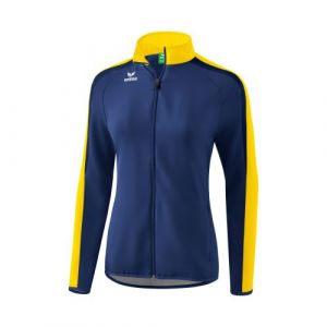Erima Liga 2.0 Veste de présentation Femme, New Navy/Jaune/Marine Foncé, FR : 4XL (Taille Fabricant : 48)