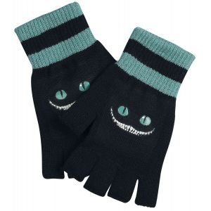 Mitaines Disney de Alice Au Pays Des Merveilles - Cheshire Cat - pour Femme - noir/turquoise