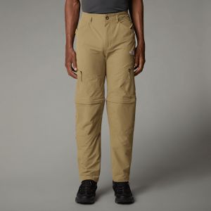 The North Face Pantalon Convertible Fuselé Exploration Pour Homme Kelp Tan-npf Taille 34 male