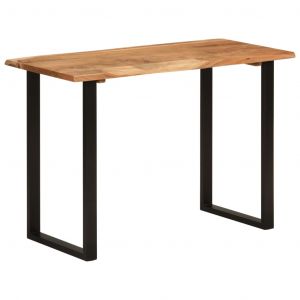 Image de VidaXL Table à dîner 110x50x76 cm Bois d'acacia solide