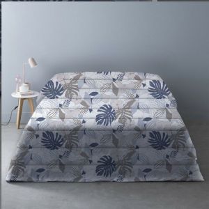 Van Der Haegen&neckerbroeck - Couette imprimée 240x220 cm 450 gr Chika bleu - Bleu