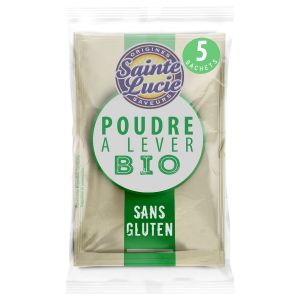 Sainte Lucie Préparation Poudre À Lever Bio - Le Paquet De 50g