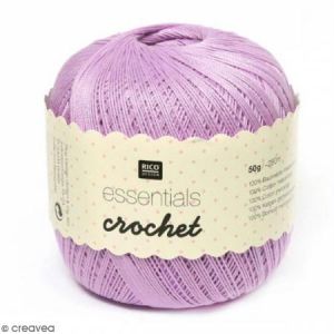 Rico Design Fil - Essentials crochet - Lilas - 50 gr