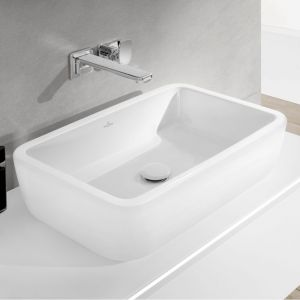 Villeroy & Boch Vasque à poser Architectura rectangle 60 x 40 cm, Blanc