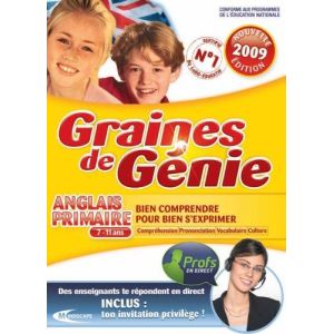 Image de Graines de génie Anglais primaire 2008/2009 [Windows]