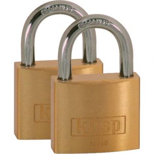 Image de Kasp Cadenas K12040D2 or-jaune avec serrure à clé