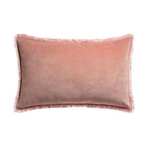 Vivaraise Coussin uni Fara pink 30 x 50 cm PINK