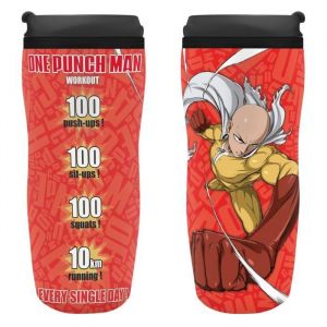 Abystyle ONE PUNCH MAN - Mug de voyage -Saitama-