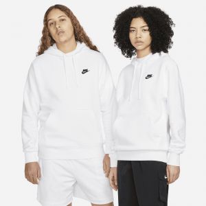 Nike Sweat à capuche Sportswear Club Fleece - Blanc - Taille L Tall - Unisex