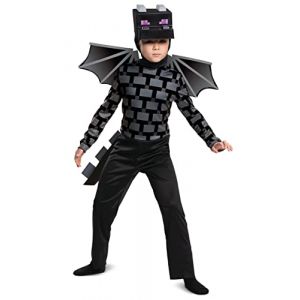 Déguisement Ender Dragon Minecraft Enfant - Taille: 5 - 6 Ans (109 - 126 Cm))