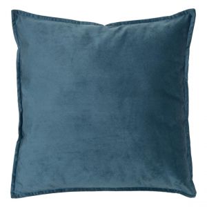 Coussin Lilou 55x55cm - Bleu egéen